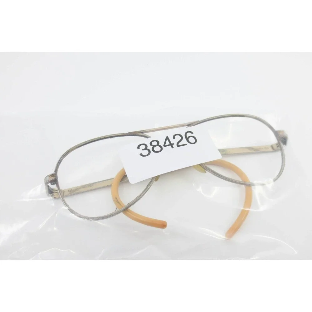 Vintage Universal 150 Aviator Eyeglass Frames Gold Tone Cable Temples 38426